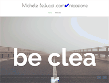 Tablet Screenshot of michelebellucci.com